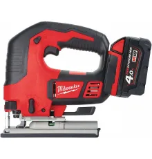 Электролобзик Milwaukee M18 BJS-402C 4933451389 с 2-мя АКБ, кейс