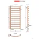 Полотенцесушитель Fincopper FC 117х50 белый