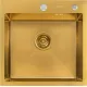 Кухонная мойка ARFEKA Eco AR 500*500 Gold PVD Nano Decor