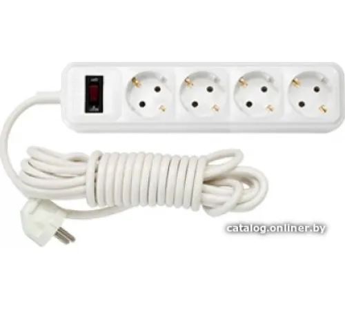 Удлинитель Bylectrica У16-327 10 м, белый