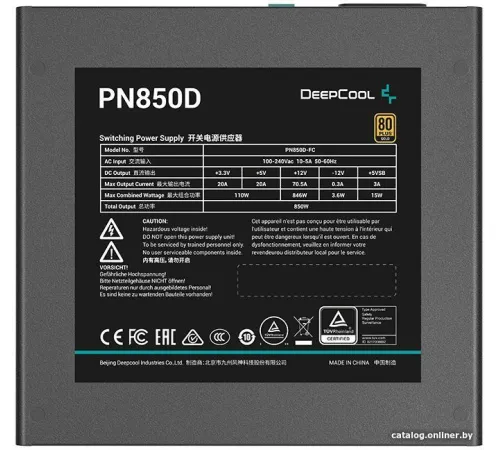 Блок питания DeepCool PN850D V2