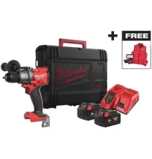 Ударная дрель-шуруповерт Milwaukee M18 FPD3MC-502X 4933499451 с 2-мя АКБ, кейс