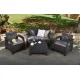 Набор садовой мебели Keter Corfu Set 223204 графит