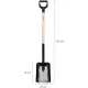 Лопата совковая Fiskars 1066723