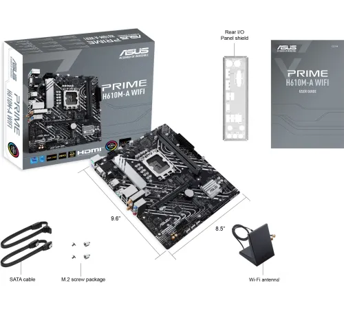 Материнская плата ASUS Prime H610M-A WiFi