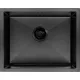 Кухонная мойка ARFEKA ECO AR 550*450 BLACK PVD NANO DECOR VOLCANIC ROCK