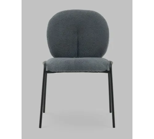 Стул Stool Group Моллек AV 438-Fl83-9005 букле темно-серый