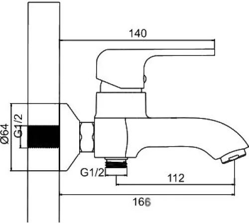 Смеситель Ledeme H44 L3244