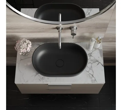 Умывальник Roxen Mary black 300165-B