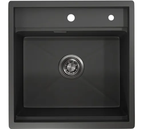 Кухонная мойка Granula KS-5051 черный матовый