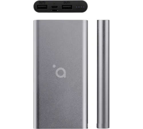 Внешний аккумулятор ACME PB15G 10000mAh серый космос