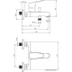 Комплект смесителей Deante Chaber BGCB010M