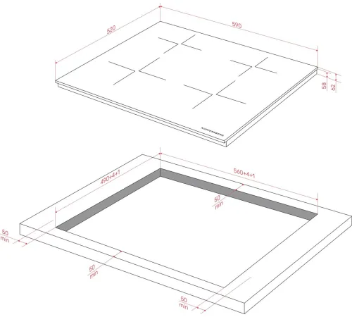 Варочная панель KUPPERSBERG ICI 625