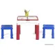 Игровой стол Keter Construction Play Table 227497 красный/синий