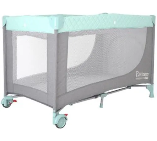 Манеж-кровать Rant Romano RP100 grey/green