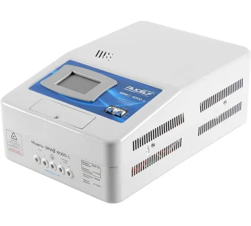 Стабилизатор напряжения Rucelf SRWII-6000-L