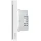 Выключатель Aqara Smart Wall Switch H1 одноклавишный без нейтрали белый