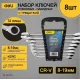 Набор ключей Deli DL140108T 8 предметов