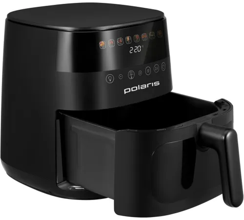 Аэрогриль аэрофритюрница Polaris PAF 8003W Wi-Fi IQ Home черный