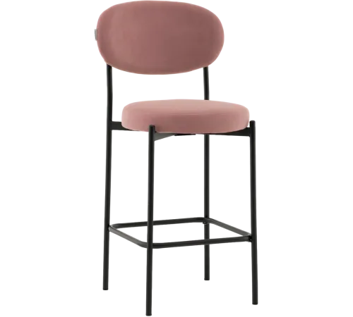Стул Stool Group Бриф DD AV 477-C65-9005 PP велюр пыльно-розовый