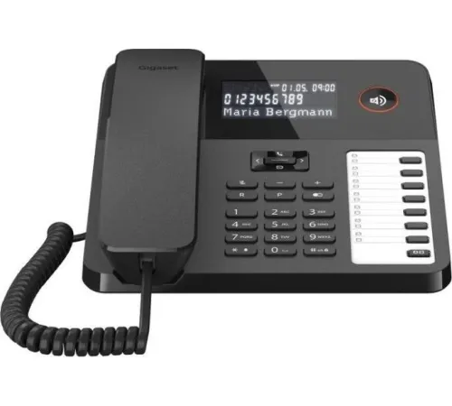 Проводной телефон Gigaset DESK 600 черный