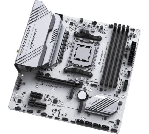 Материнская плата Maxsun Terminator B650M WiFi Ice