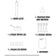 Электрическая зубная щетка Xiaomi Electric Toothbrush T302 MES608 международная версия, темно-синий