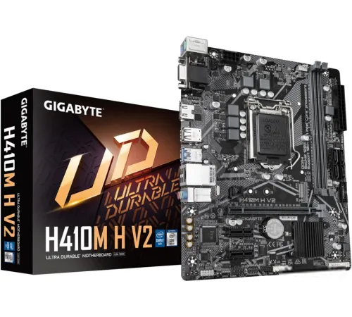 Материнская плата Gigabyte H410M H V2 rev. 2.0