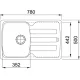 Кухонная мойка Franke Antea AZG 611-78 миндаль