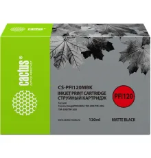 Картридж CACTUS CS-PFI120MBK аналог Canon PFI-120MBK