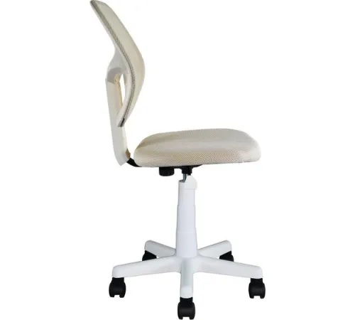 Компьютерное кресло Stool Group Лоло пластик белый/бежевый 5256W Mesh Beige