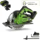 Дисковая циркулярная пила Greenworks GD24CS 1500907CUG с 1-им АКБ