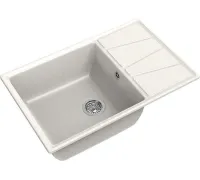 Кухонная мойка GranFest GF-V-780L белый