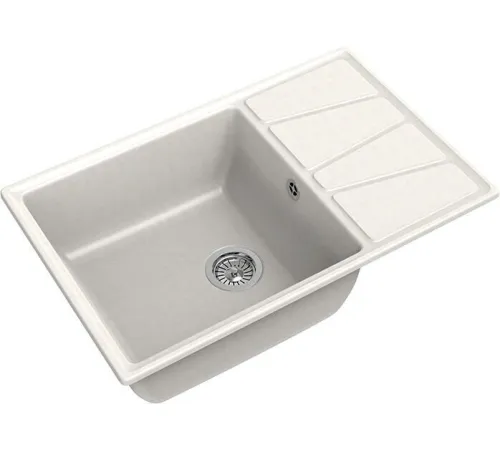 Кухонная мойка GranFest GF-V-780L белый