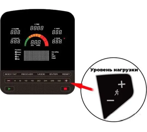 Эллиптический тренажер DFC E108T