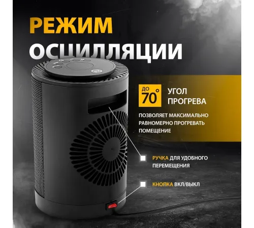 Тепловентилятор Denzel DTFC-1200