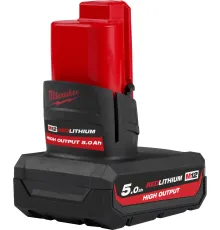 Аккумулятор Milwaukee M12 M12HB5 4932480165 12В/5 Ач
