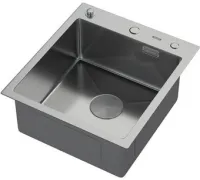 Кухонная мойка ARFEKA ECO AR 450*500 POP-UP SATIN