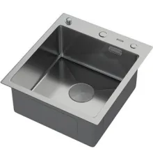 Кухонная мойка ARFEKA ECO AR 450*500 POP-UP SATIN