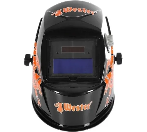 Сварочная маска Wester WH8 990-075 черный/оранжевый