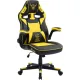 Игровое геймерское кресло FLOKY Asgard Yellow-Black желтый/черный