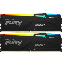 Оперативная память Kingston FURY Beast RGB 2x16ГБ DDR5 5200 МГц KF552C40BBAK2-32