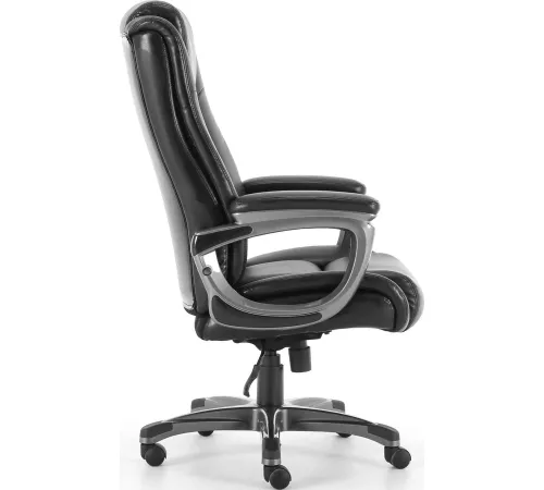 Кресло Brabix Solid HD-005 кожзам, черный