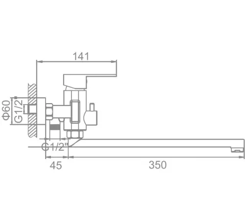 Смеситель Ledeme H716 L72216