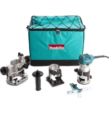 Кромочно-петельный фрезер Makita RT0702CX2 с сумкой