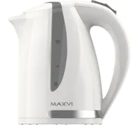 Электрический чайник Maxvi KE1701P белый/серый