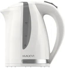 Электрический чайник Maxvi KE1701P белый/серый