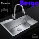 Кухонная мойка Berge 5050 premium Satin сатин