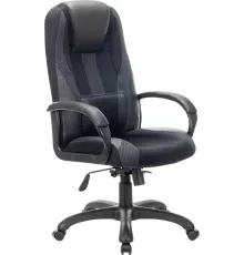Кресло Brabix Rapid GM-102 черный/серый