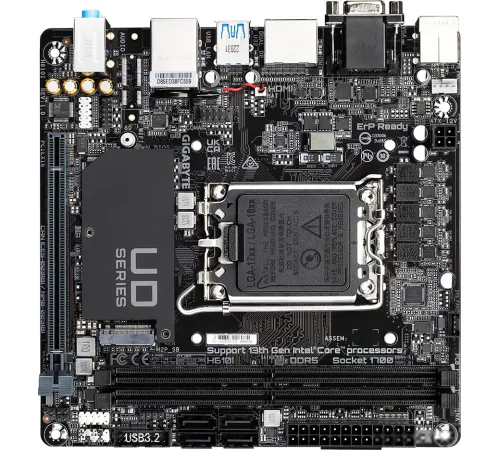 Материнская плата Gigabyte H610I rev. 1.0